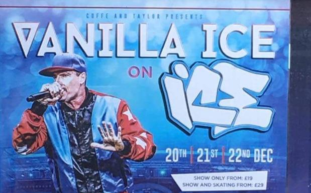 Vanilla Ice Is Performing On Ice This Christmas Because Dreams Do Come True