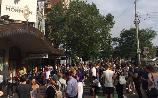 The Line For Cheap ‘Book Of Mormon’ Tix Took Up An Entire Melbs CBD Block
