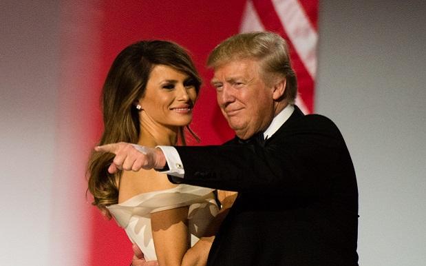WATCH: Donald And Melania’s First Dance Was Fifty Shades Of Awks