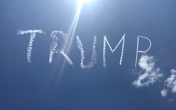 Syd Women’s March Protesters Give One-Fingered Salute To Trump Skywriting