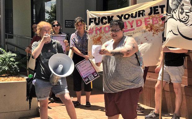 Cheeky Devils Play Hold Music In Sit-In Protest Over Centrelink Debt Rort