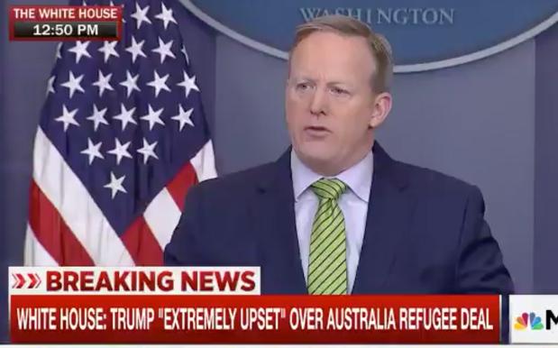 Sean Spicer Called The PM “Trumble” As If Malc’s Week Couldn’t Be Any Worse