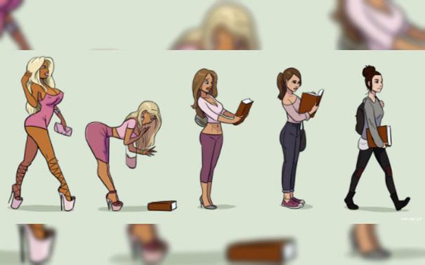 Artist Behind Viral Sexist Cartoon Defends It As ‘Bimbofication’ Fetish Art