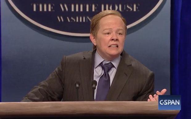 WATCH: Melissa McCarthy Took On Press Sec Sean Spicer & It Was Perfect