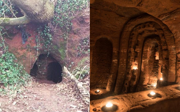 Photographer Stumbles On Secret 700 Y.O. Cave Network Down A Rabbit Hole