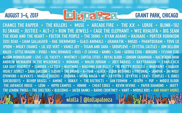 Lollapalooza’s 2017 Lineup Is Unfairly Stacked & A Clear Jab At Australians