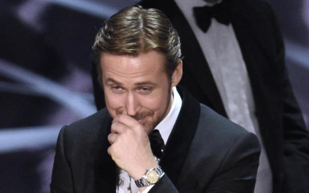 Ryan Gosling Explains His Adorable Giggling During The Great Oscars Snafu