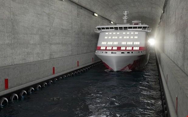 Norway To Combine Sea Sickness & Claustrophobia For First Ever Ship Tunnel