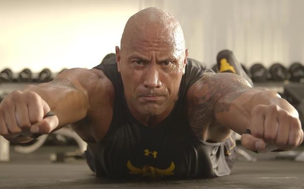This Vid Of The Rock’s Daily Workout Routine Proves He’s A Concrete Slab
