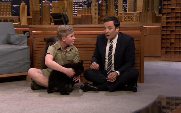 WATCH: Robert Irwin Returned To ‘The Tonight Show,’ This Time With Bears