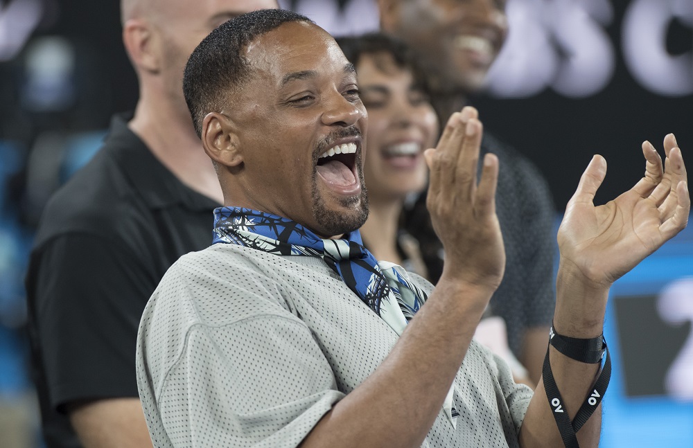 Nick Kyrgios Stitched Up His New Fan Will Smith At The Australian Open