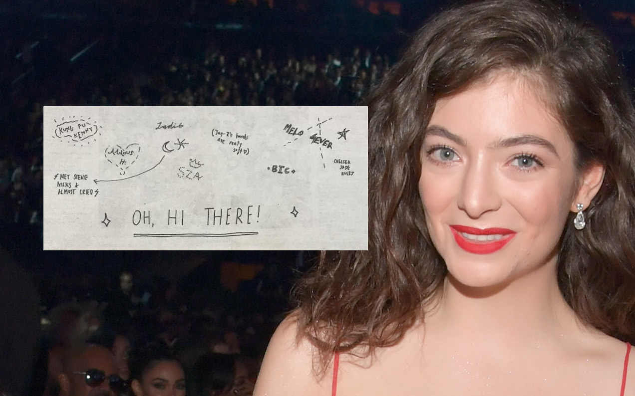 Lorde Took Out A Full-Page NZ Newspaper Ad Thanking All Of Her Blessed Fans