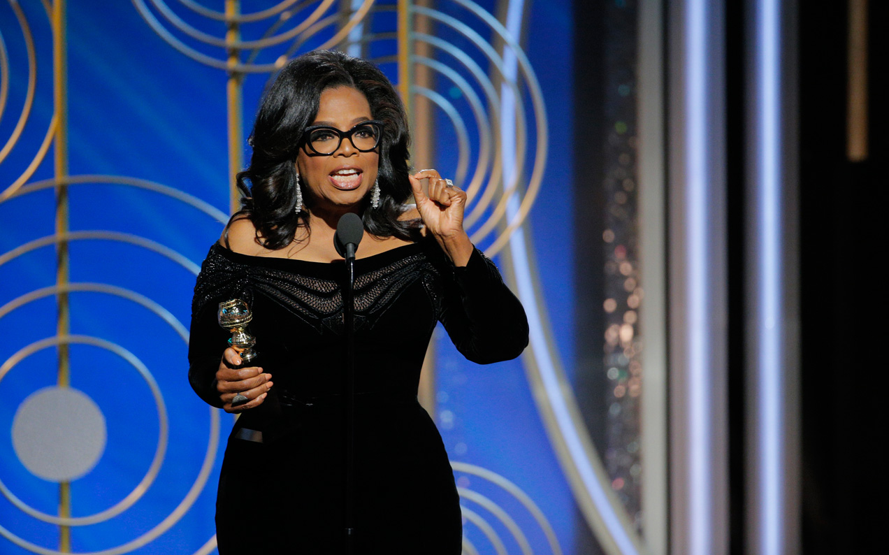 Here’s The Full Transcript Of Oprah’s Incredible Golden Globes 2018 Speech