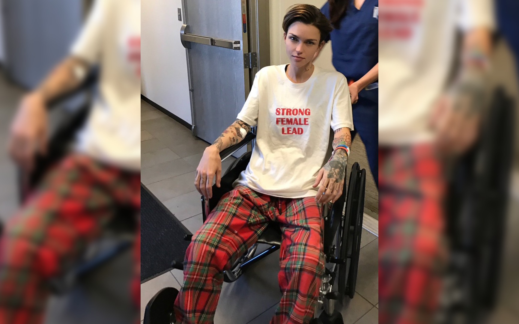 Ruby Rose Reveals A Chronic Spine Issue Has Left Her In A Wheelchair