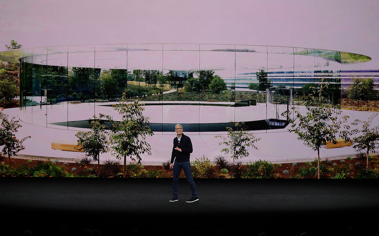 Apple Employees Can’t Stop Owning Themselves On The Company HQ’s Glass Walls