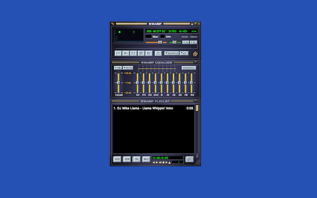 Play Your Virus-Ridden Limewire MP3s On This Browser Version Of Winamp