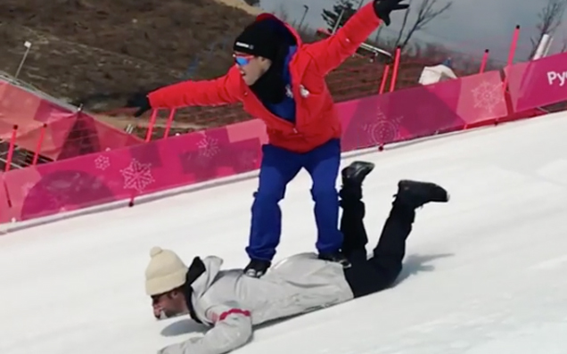 Behold The Winter Olympic Sport Of The Future: Human Sledding