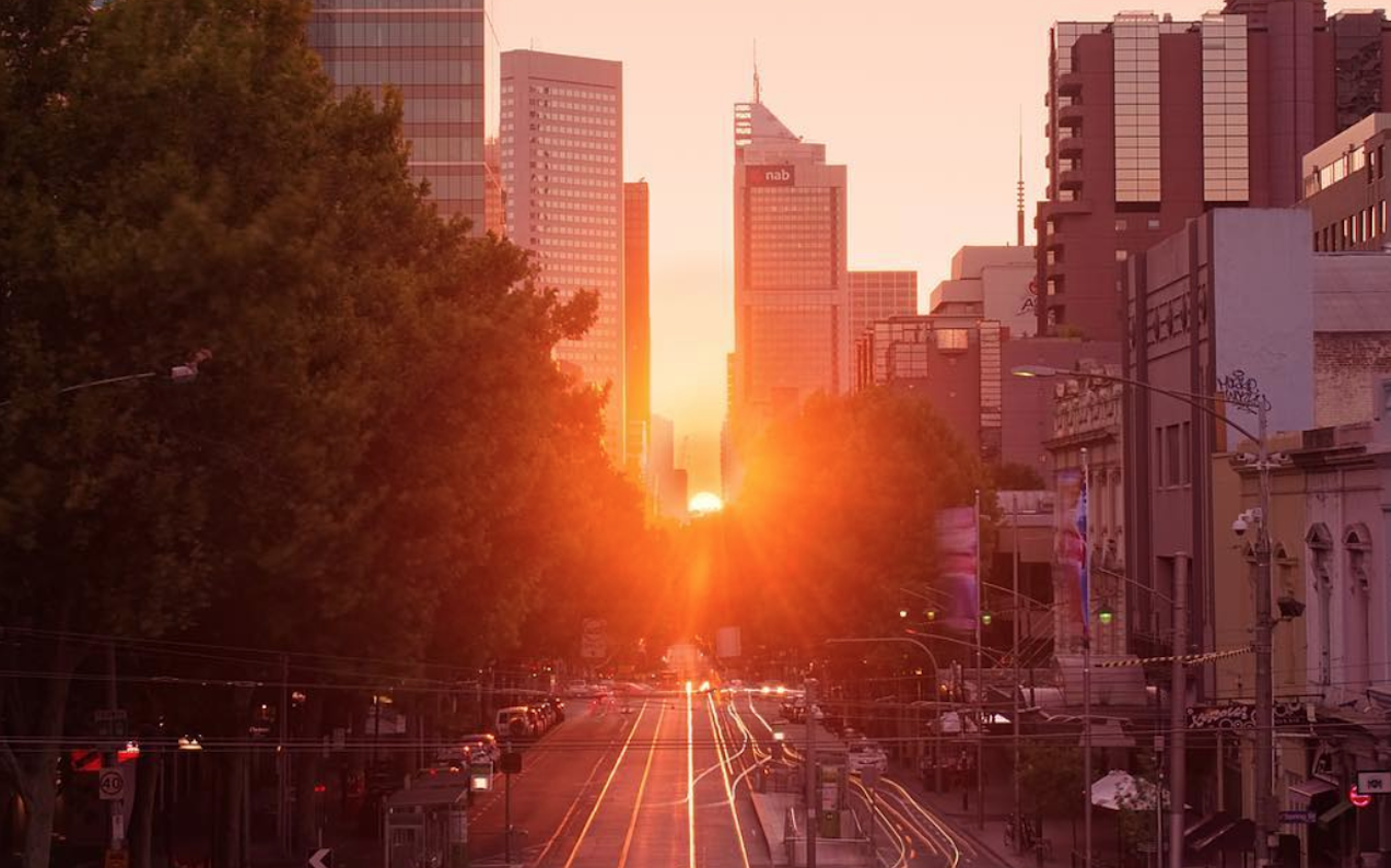 Behold, The Rare And Lovely ‘Melbhenge’ Sunset You Probably Missed Entirely