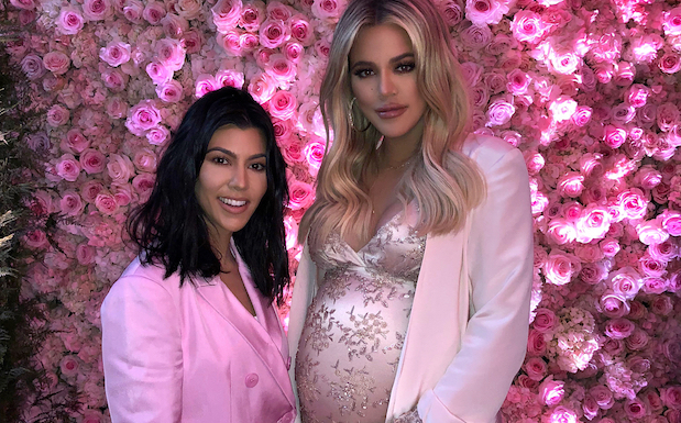 Khloé Kardashian’s Baby Shower Was A Hayfever Nightmare Of Flower Walls