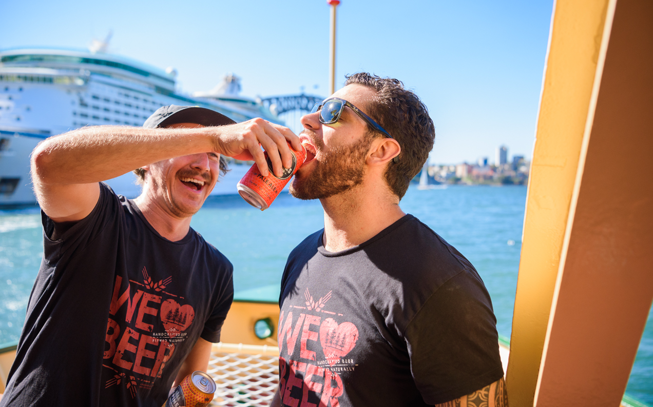 Manly Ferries Launch New 4 Pines Bars To Make Your Commute A Lil’ Frothier