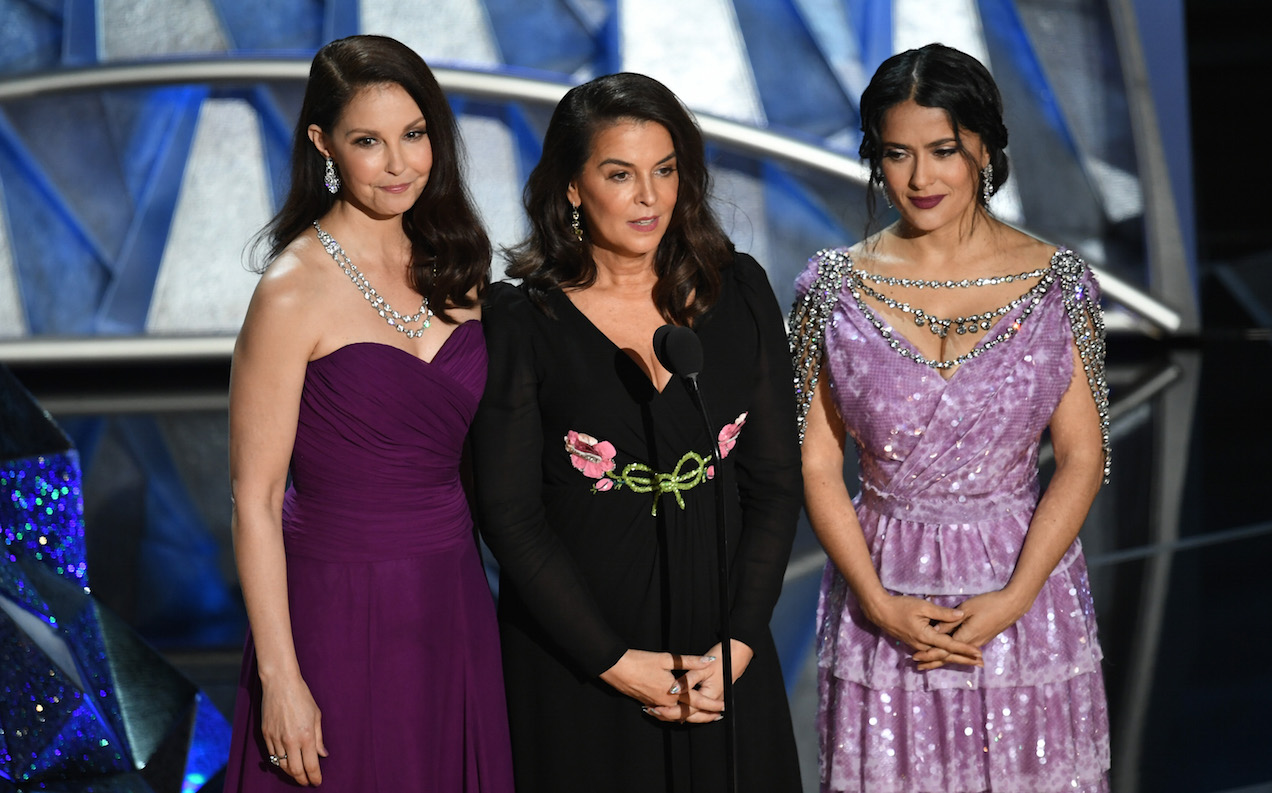 Three Women Who Spoke The Loudest Against Weinstein Take The Oscars Stage