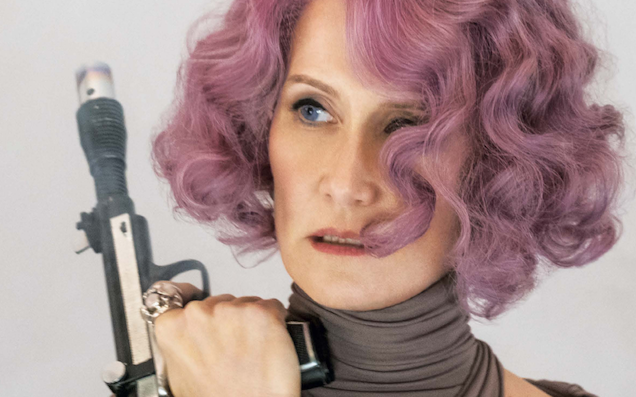 Laura Dern Saying “Pew” As She Fired Her Laser Made It Into ‘The Last Jedi’