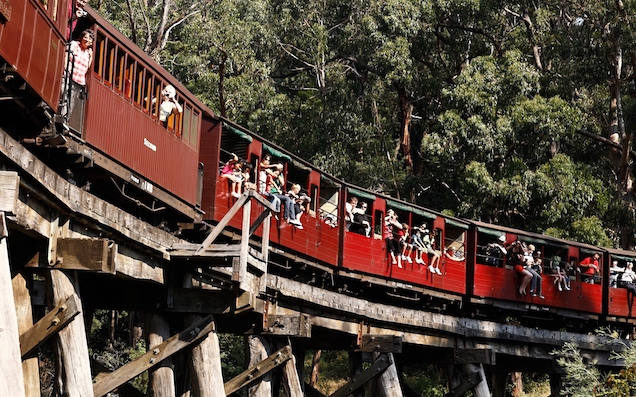 Leg-Dangling Declared Officially Verboten On Puffing Billy Following Crash