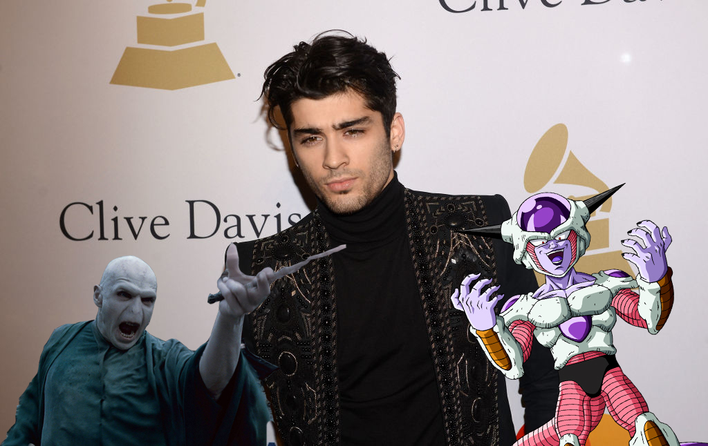 Zayn Just Got A Harry Potter/Dragon Ball Z Tattoo Because, I Mean, Sure