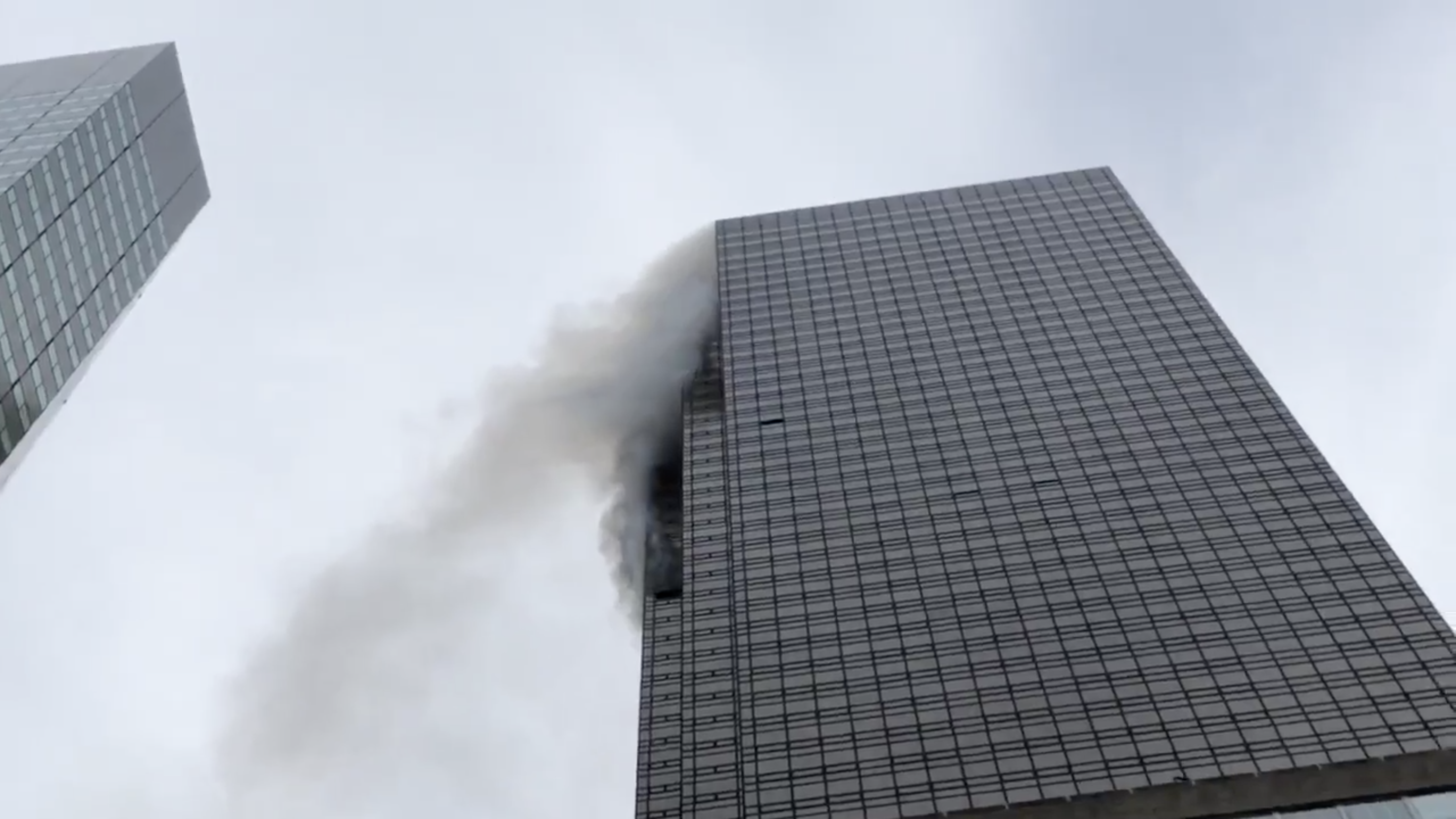 Hey, Trump Tower Is On Fire