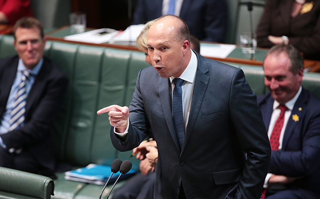 Fucken Jesus, Peter Dutton Is Reportedly Circling A Bid To Knife Turnbull
