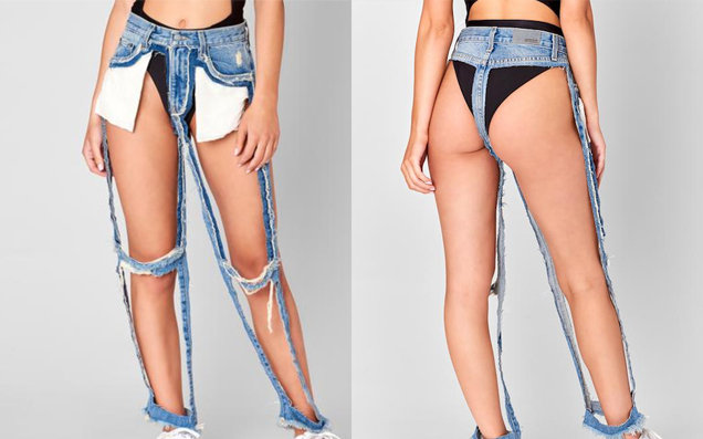 You Too Could Own The Picked-Clean Carcass Of A Pair Of Jeans For A Mere $220