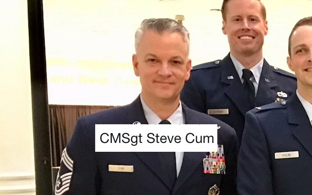 Presenting, A Real-Life US Air Force Official Whose Name Is “Steve Cum”