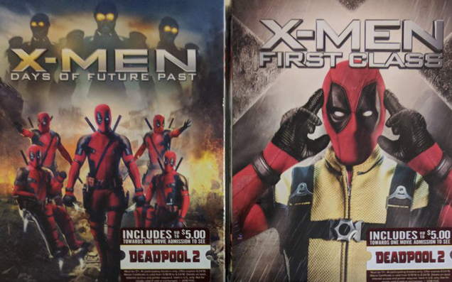 Deadpool Has Gone Wandering & Is Showing Up On Random BluRay Covers