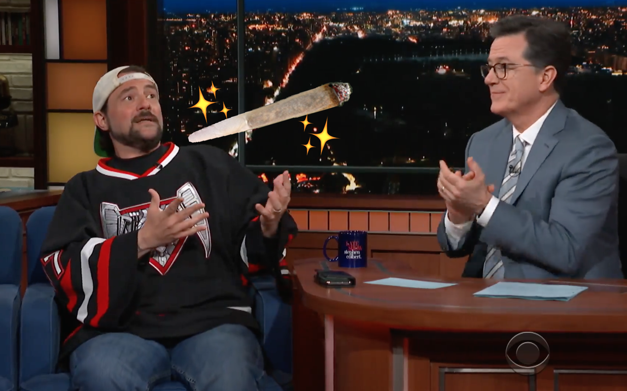 Schmokin A Fat Doob Before Heart Attack Apparently Saved Kevin Smith’s Life