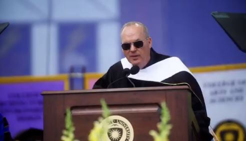 Michael Keaton Wraps Up Very Serious Commencement Speech With “I’m Batman”