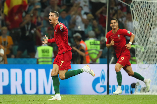 Ronaldo Saves Portugal In The World Cup With Ridic Hat-Trick In Final Minute