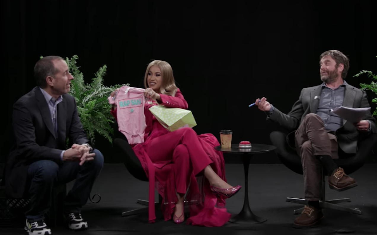 ‘Between Two Ferns’ Returns With Cardi B, Just To Roast Jerry Seinfeld