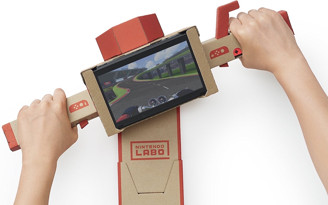 You Can Play ‘Mario Kart’ With Nintendo Labo Now If You’re Into Cardboard
