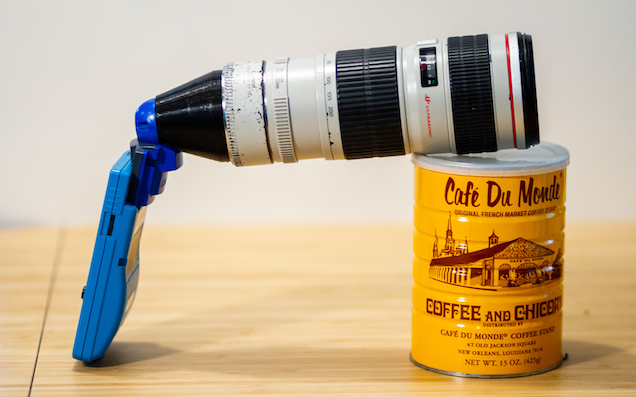 Modern Day Frankenstein Successfully Grafts Telephoto Lens To Game Boy Camera