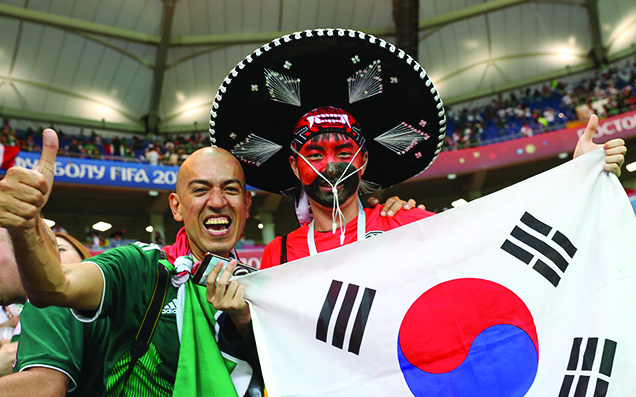 Germany Shitting The World Cup Bed Has Brought Mexican & Korean Fans Together