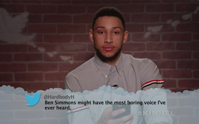 Here’s Ben Simmons Copping Heat On A Very NBA Edition Of ‘Mean Tweets’