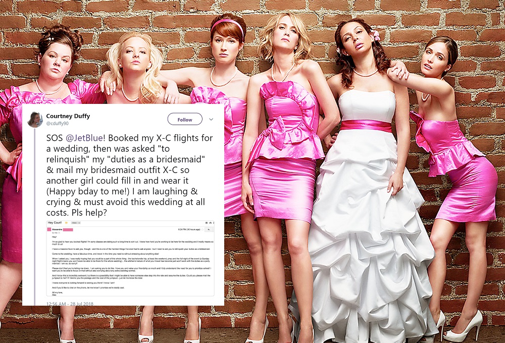 This Passive-Aggressive Bridesmaid Email Is Truly The Stuff Of Nightmares