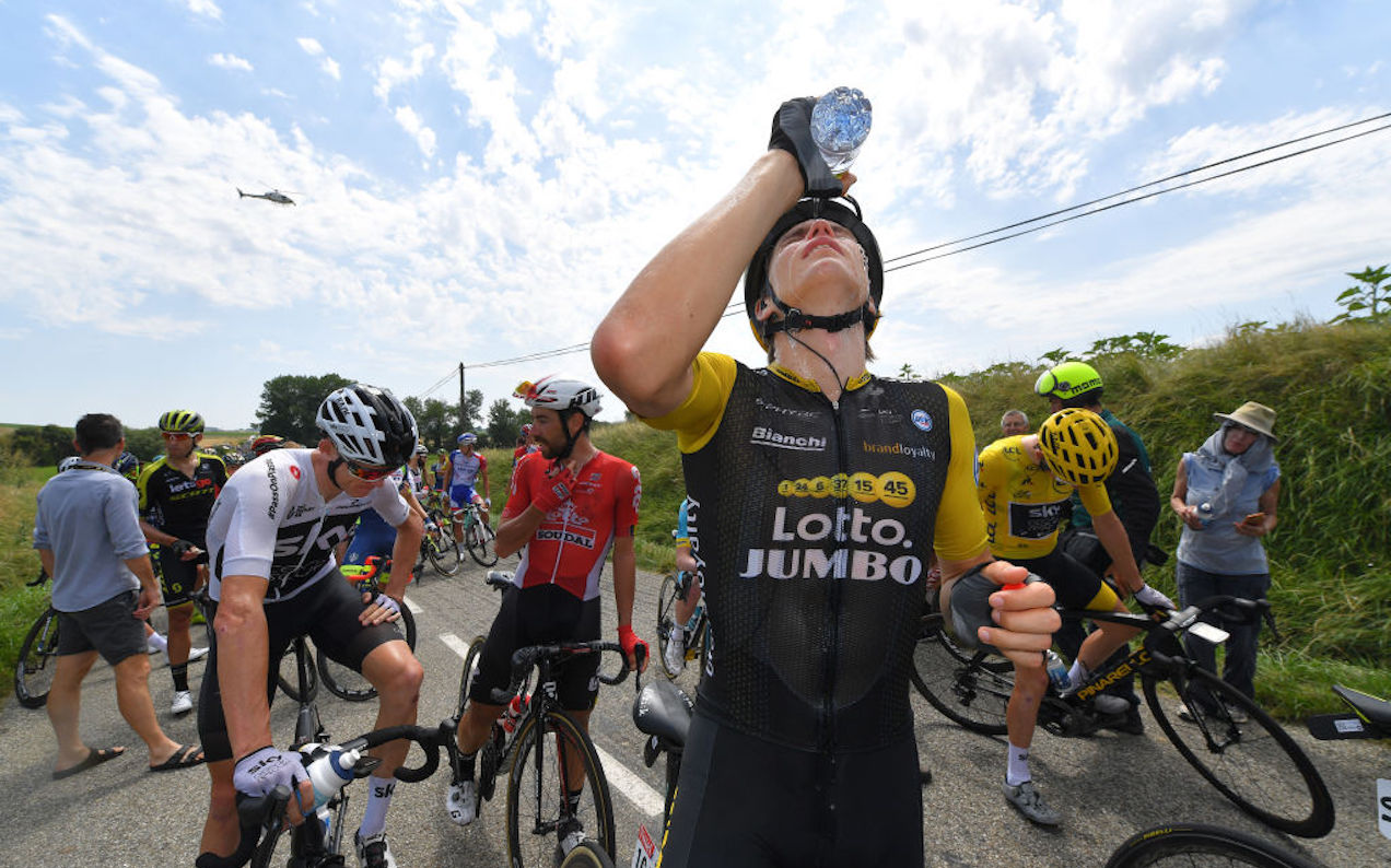 Tour De France Paused After Cyclists Accidentally Hit With Police Tear Gas