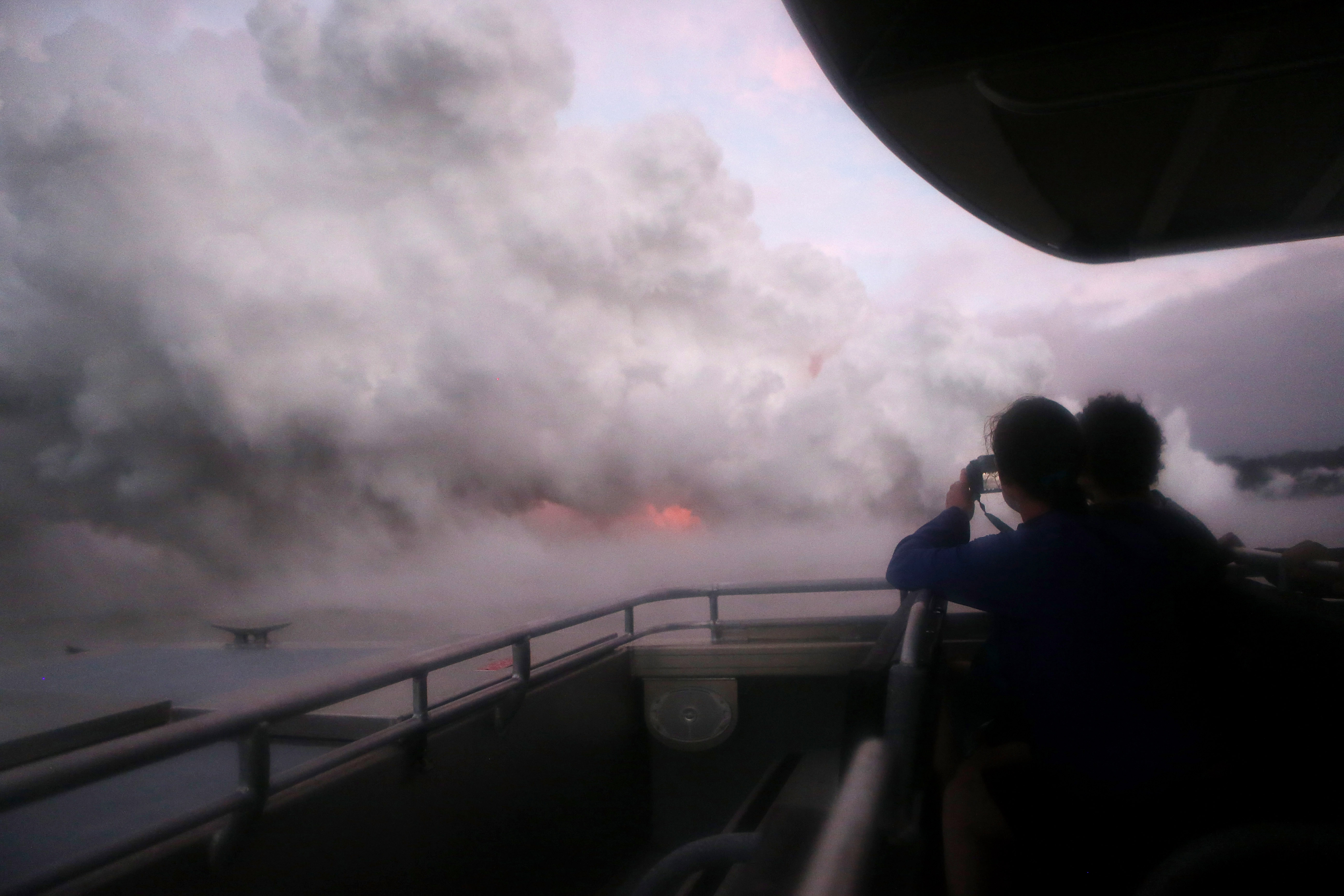 23 People Injured After Lava Bomb Tears Through Roof Of Boat In Hawaii