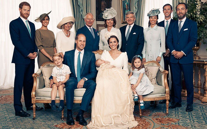One Must Drop Everything To Check Out Prince Louis’ Official Christening Portraits