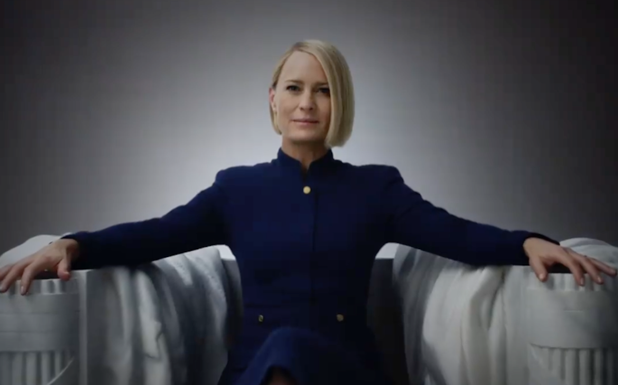 Happy Independence Day From New ‘House Of Cards’ President Claire Underwood