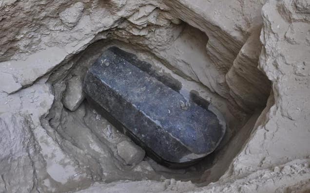 Sealed 2,000-Year-Old Sarcophagus Found In Egypt, Probably Has An Alien In It