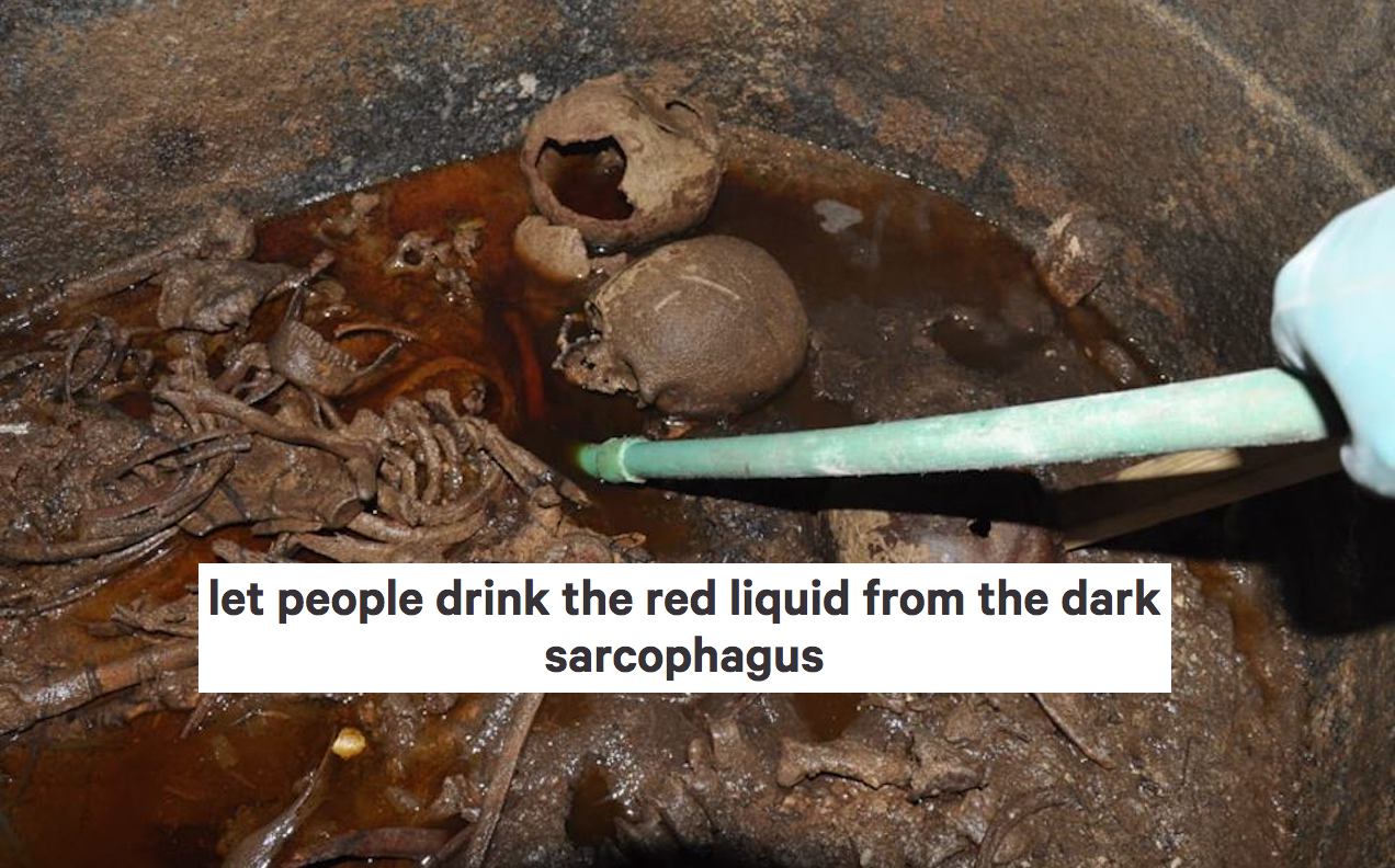 Nearly 15K Sign Petition To Drink The Unholy Juice Surrounding Those Mummies