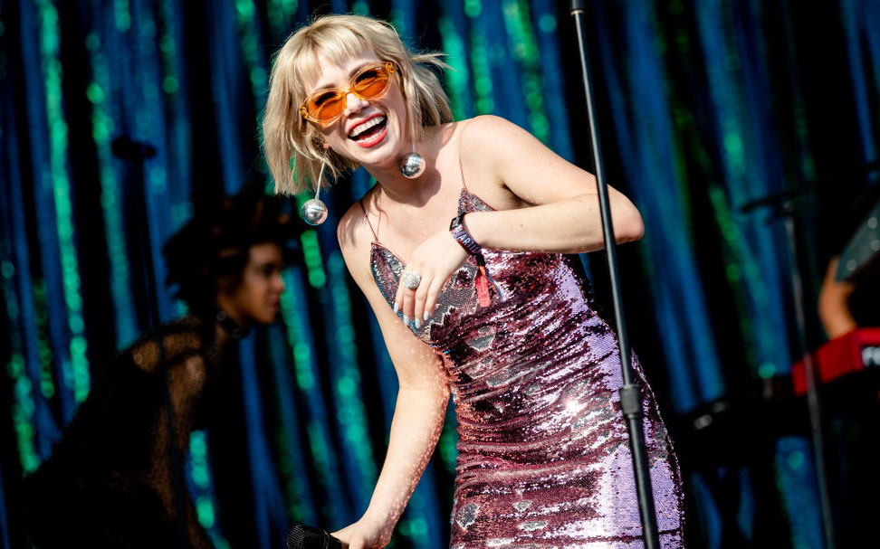 Carly Rae Jepsen Fulfils Meme Prophecy By Accepting A Sword At Lollapalooza