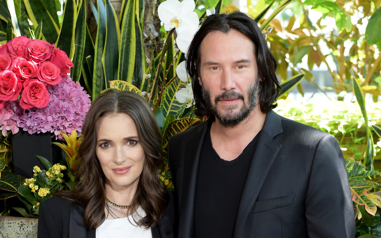 Winona And Keanu, Your Goth Mum And Dad, Might Technically Be Married IRL